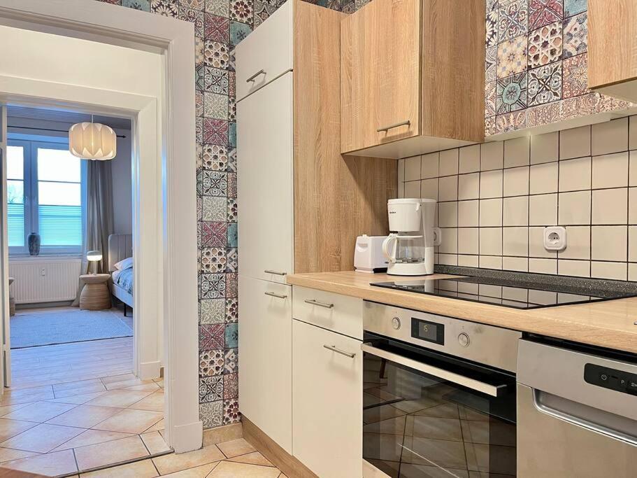Apartment Perlmutt Mit Balkon Husum  Exterior foto